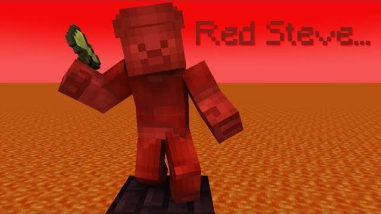 The Story Of Red Steve - Minecraft