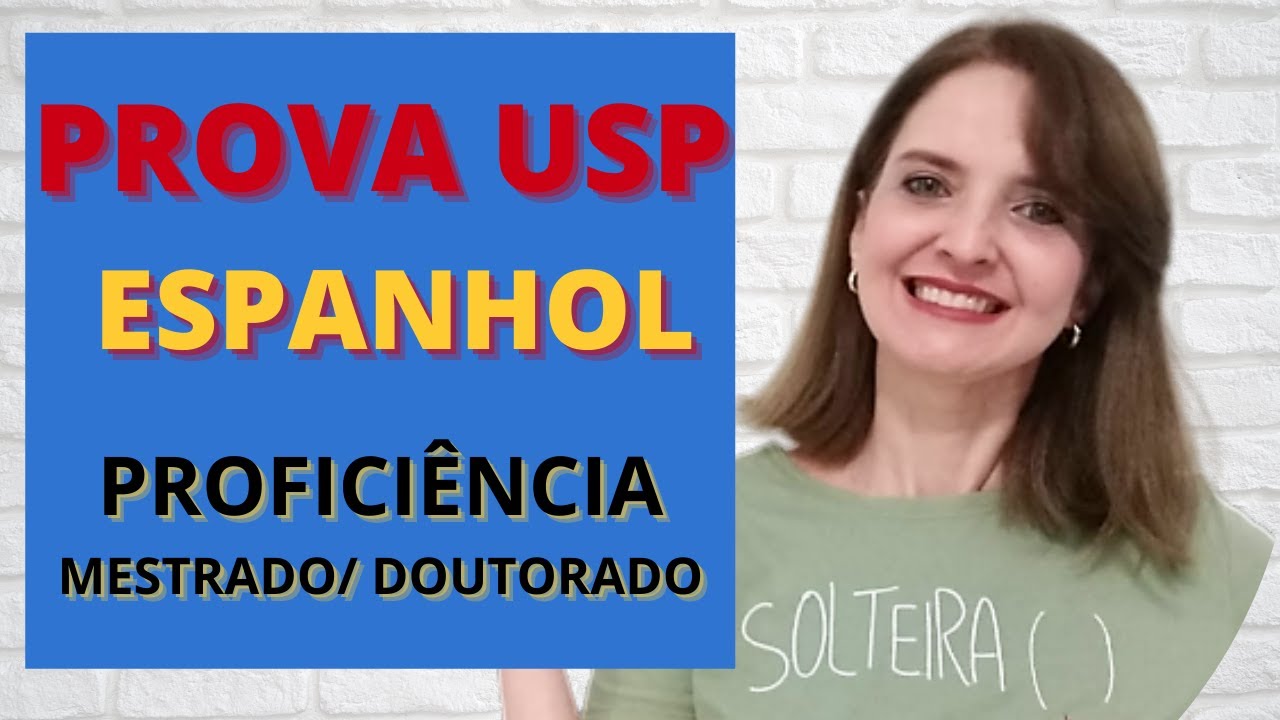 ESPANHOL INSTRUMENTAL - MODELO DE PROVA DA USP