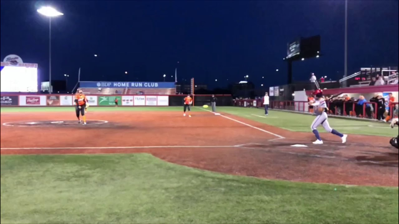 Allexis Bennett Home Run against the Chicago Bandits