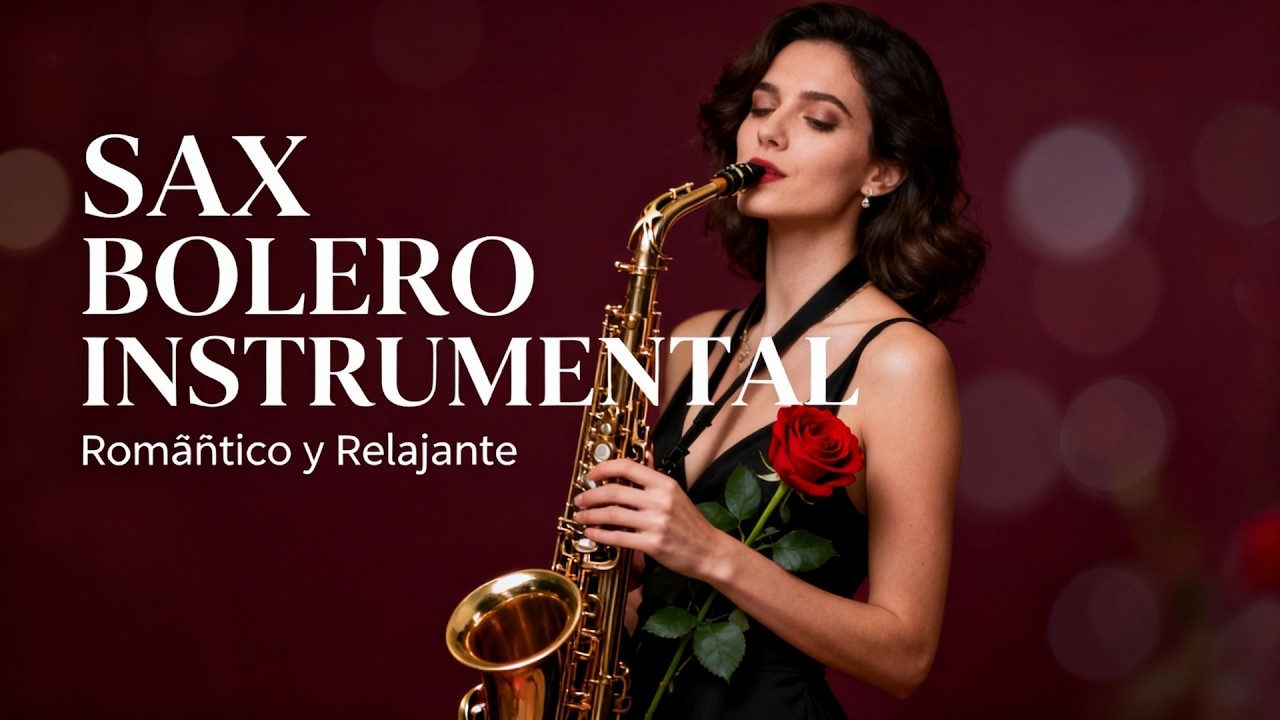 Boleros Instrumentales con Sax | Música para Cenas Románticas