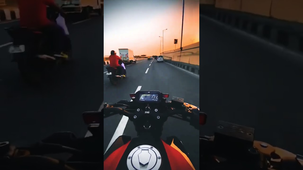 😱⚡TVS Raider 125 top speed test the next level power ⚡#roadtrips