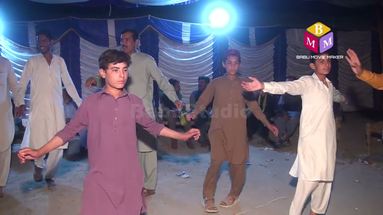 Vibrant Group Dance With Energetic Drum Beats