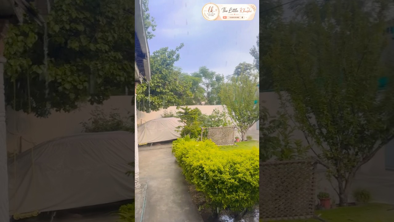 Rainy Day Paradise 🌧️🏡 | Beautiful Mountain View & Garden Vibes