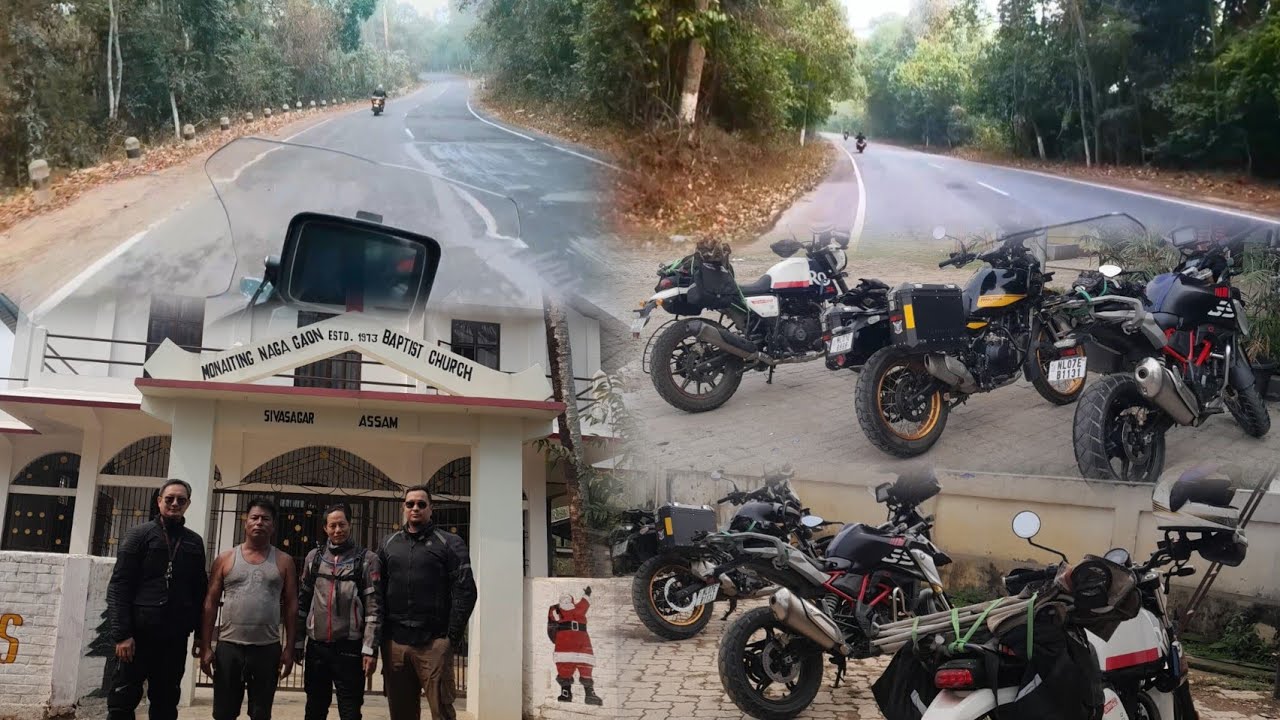 Ride to Monaiting Village, #Himalayan 450 #Scram 440 #BMWG310GS. 