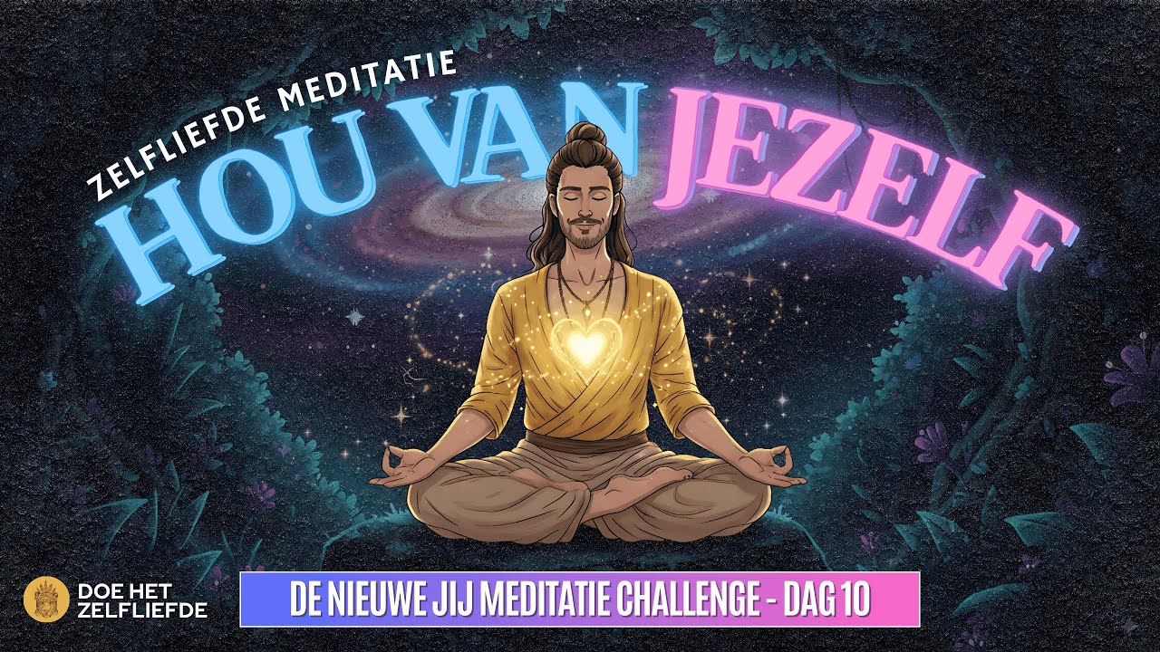 Voel onvoorwaardelijke zelfliefde vanaf NU ❤️‍🔥 Meditatie challenge dag 10