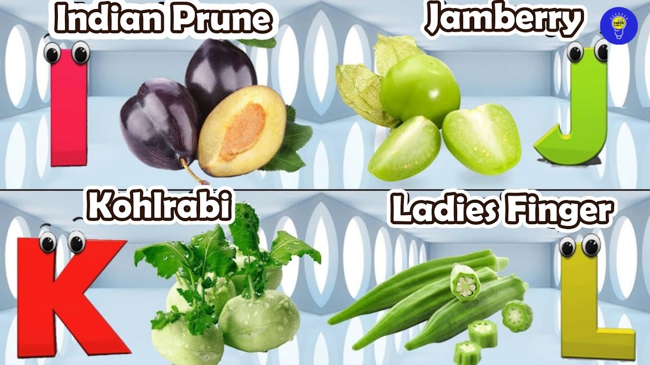 Vegetables ABC Song | Vegetables Alphabet Song | Phonics for Kids | Baby, Alphabet Letters