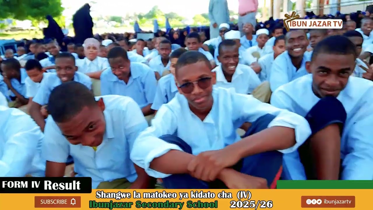 SHANGWE LA MATOKEO LA WALIMU WA  IBUNJAZARY. 