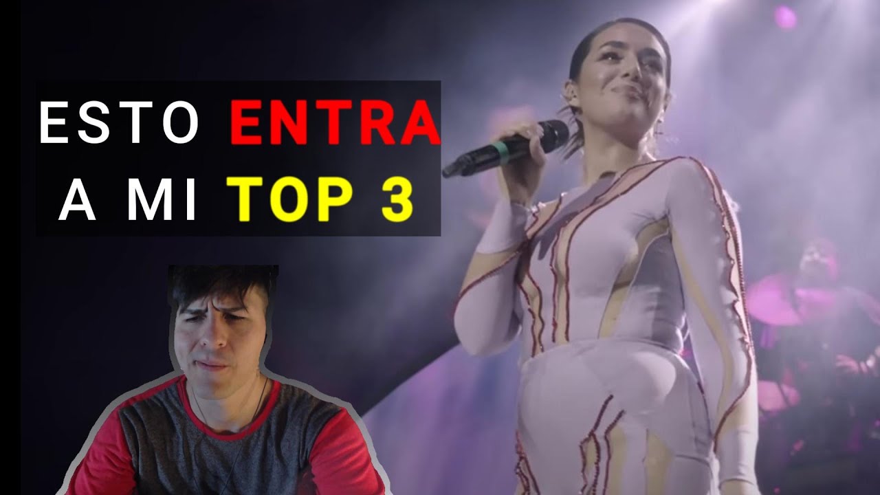 Reacción y análisis de Angela Leiva - Cobarde (ESTADIO LUNA PARK EN VIVO)