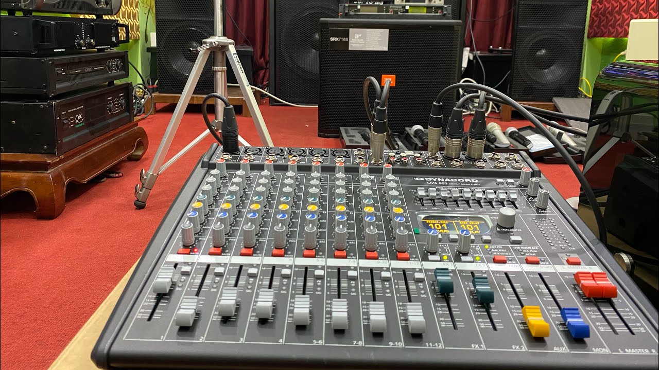 Bàn Mixer Dynacord CMS 600 MK3 Mới 100%. Made in Germany Gửi A. HẢI THUỶ NGUYÊN HẢI PHÒNG l CAO JBL