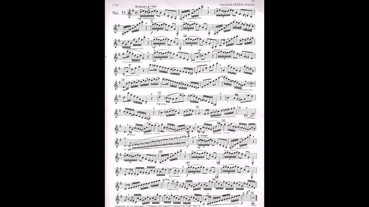 TMEA 2023-2024 Clarinet Etude #3