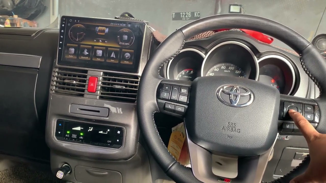 Toyota rush upgrade interior STIR dan AC DIGITAL