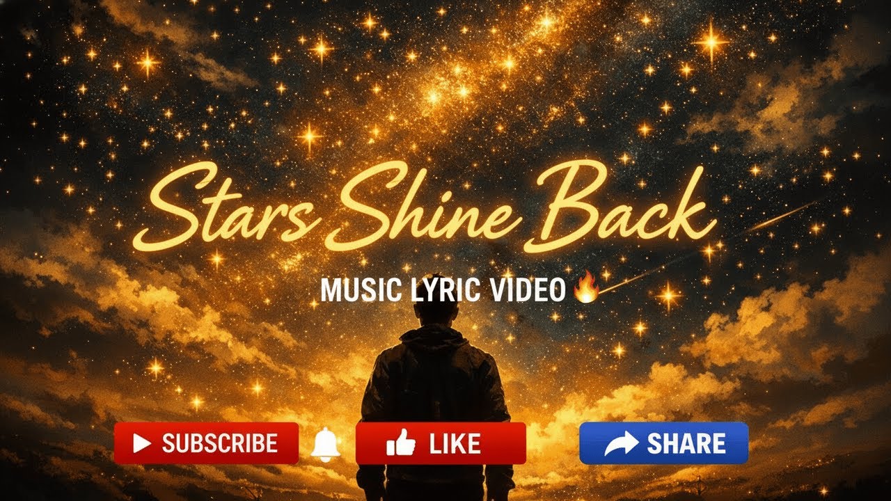 Stars Shine Back 🌟 | Emotional Love Song | Heart Touching Lyrics Video