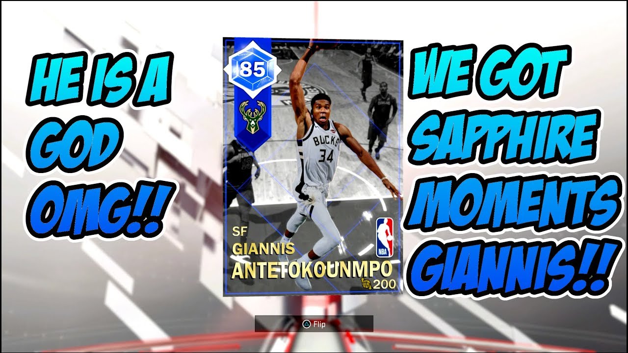 SAPPHIRE GIANNIS PLAYER REVIEW!! HE IS CHEESY!! NBA 2k18 MYTEAM HTBGaming