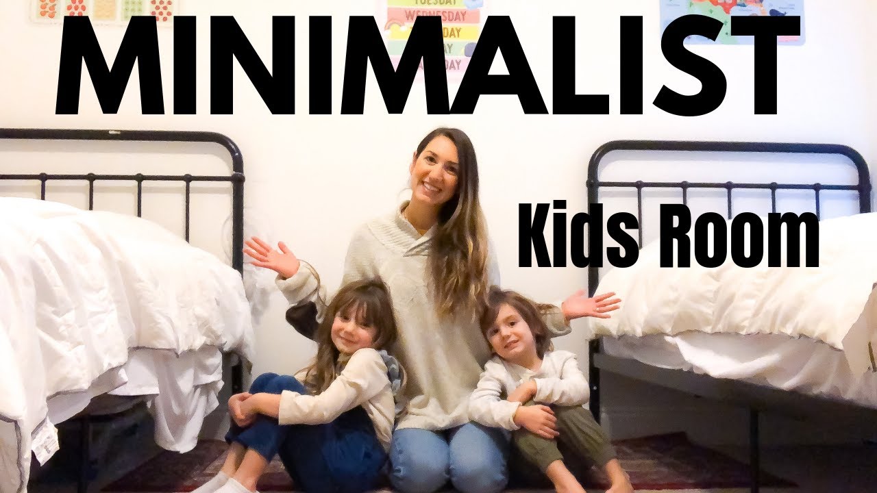 Minimalist Kids Room | Watch a Tour of My Minimalist Kids Room. Minimalist lifestyle for your Kids