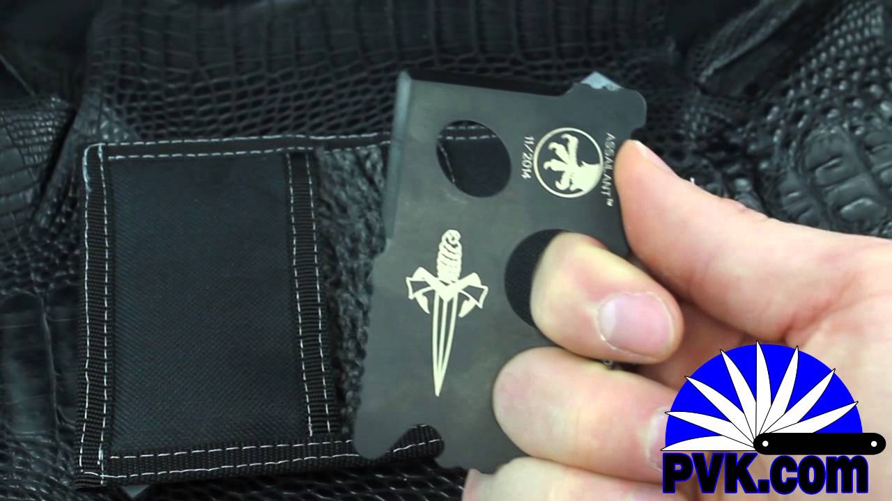 Marfione Knives Custom Assailant Card Knife
