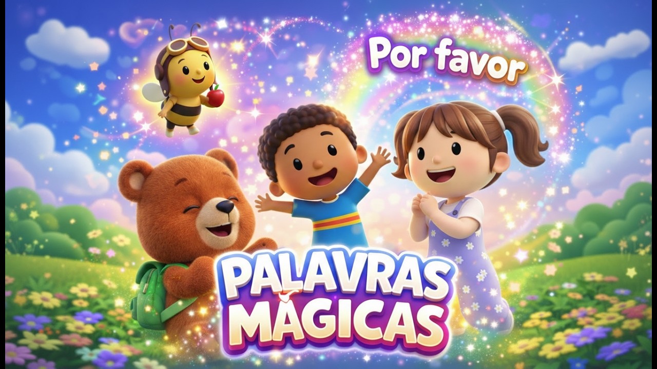 Palavras Mágicas – Música Infantil Educativa | Turma da Jade