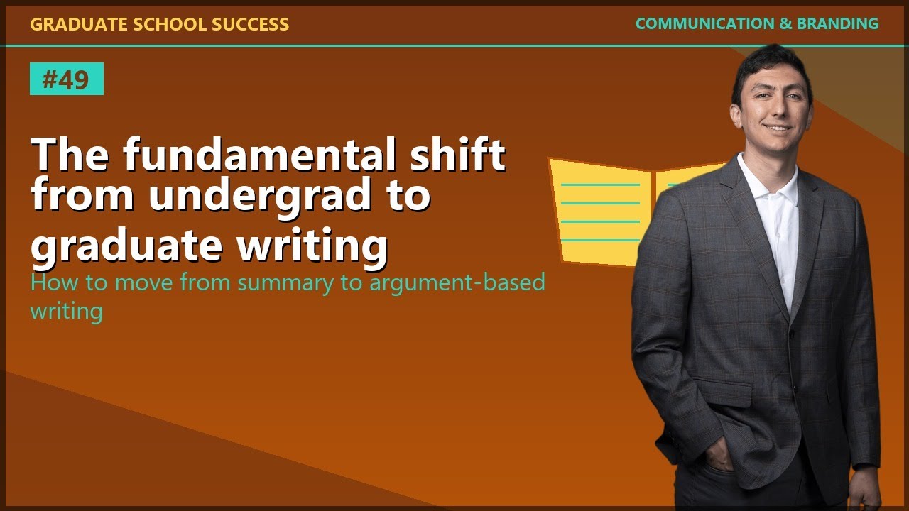 ACADEMIC WRITING VERSUS GRADUATE WRITING
