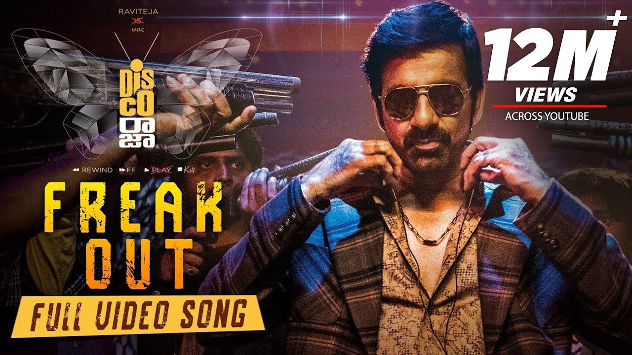 Disco Raja Songs | Freak Out Video Song - Lyrical | Ravi Teja | Bobby Simha | VI Anand | Thaman S