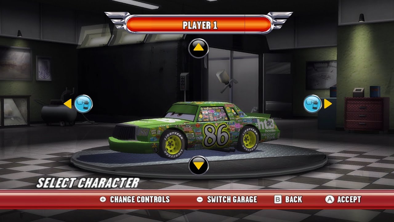 Cars Race-O-Rama Wii - Chick Hicks (Dolphin)
