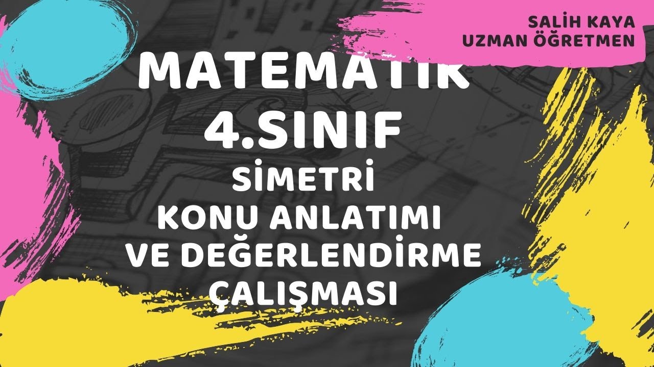 4.SINIF MATEMATİK SİMETRİ