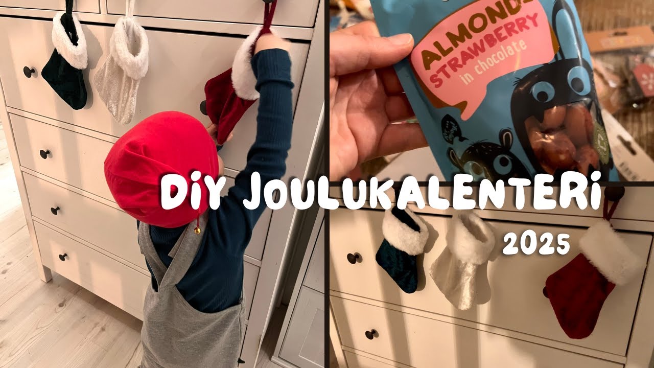Lasten DIY joulukalenterin esittely | Toivevideo✨
