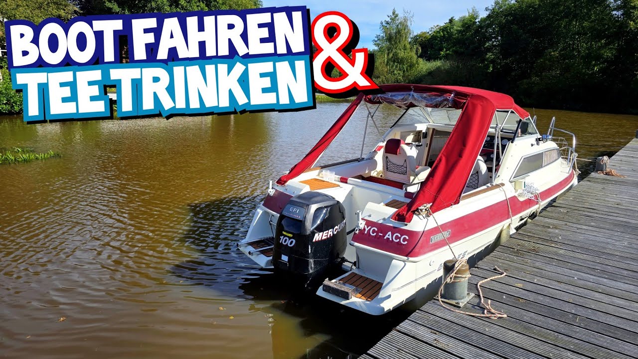Mit dem BOOT zur TEESTUBE! | Ostfrieslands Kanäle | Skibsplast 600vs | Käpt'n Moto