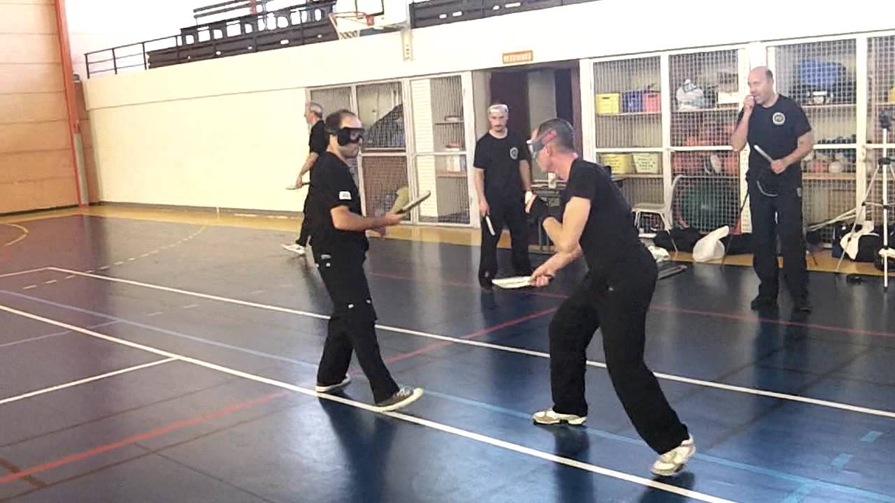 Knife fighting, knife defense ,machete- A.C.T. seminar in France, June 2011