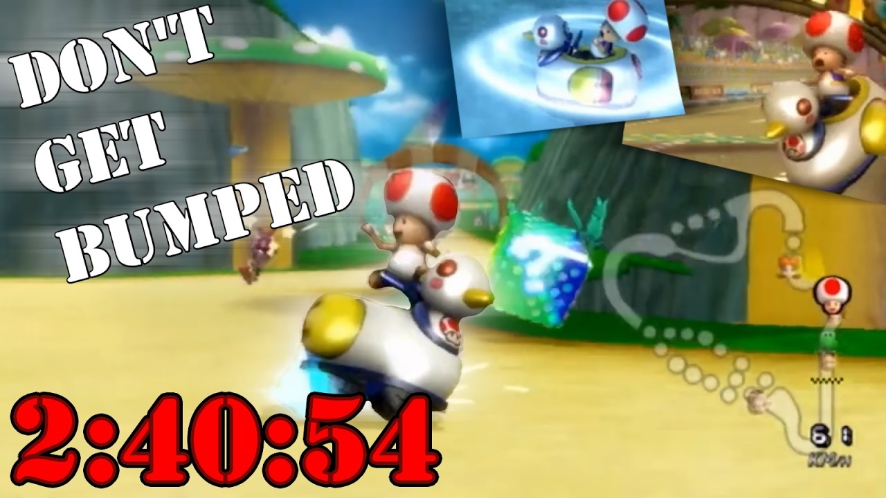Mario Kart Wii online - Stream ends when i get bumped off