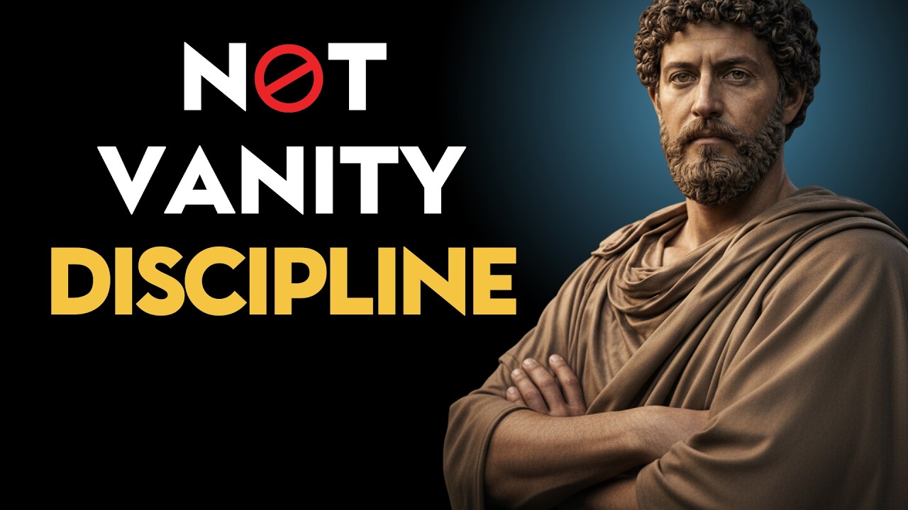 Your Appearance Is Not Vanity - It’s Discipline | Stoic Philosophy