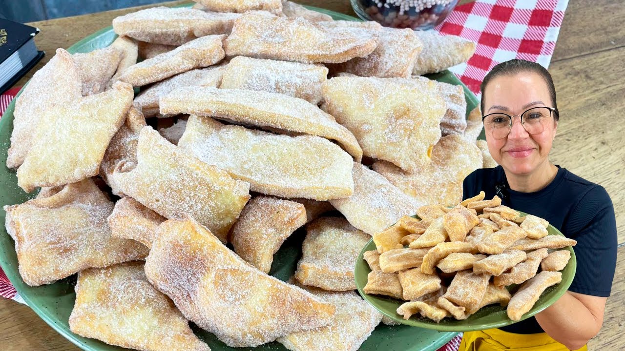 ORELHA DE PADRE I RECEITA PERFEITA PARA SEU CAFÉ I SEQUINHO E DELICIOSO - Na Cozinha com Eli
