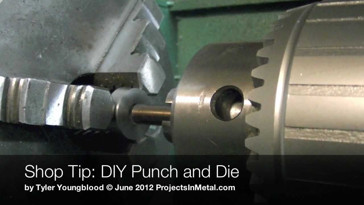 Shop Tip - DIY Punch and Die