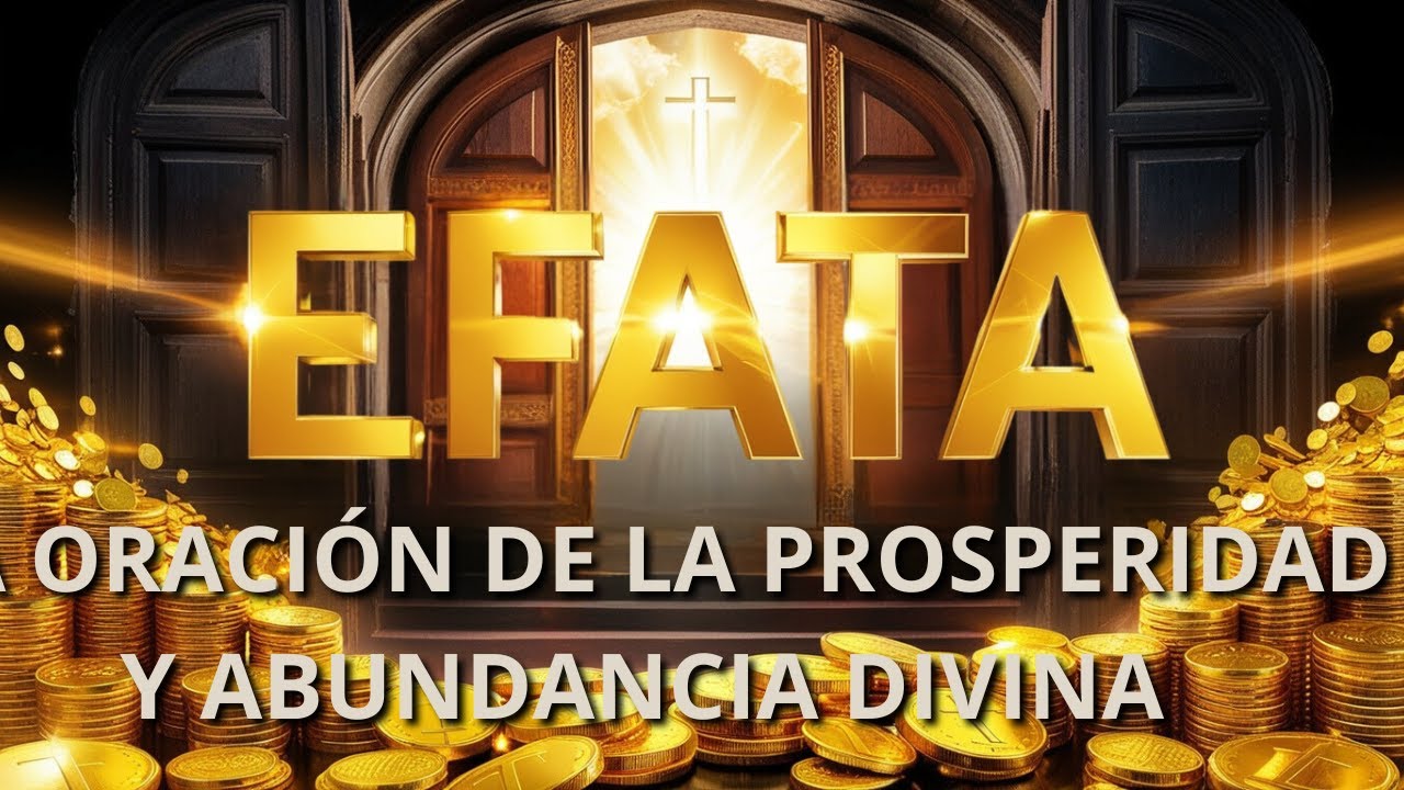 EFATÁ: La ORACIÓN de la PROSPERIDAD y ABUNDANCIA DIVINA