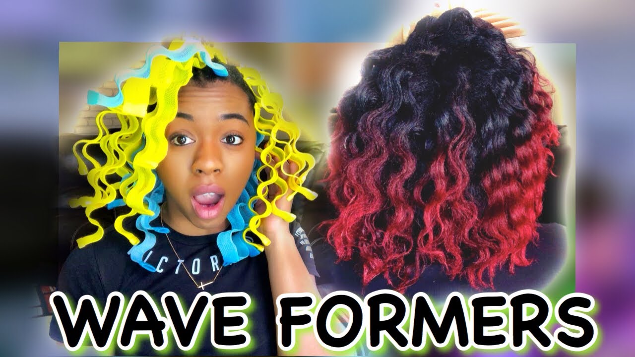 WAVE FORMERS | Short Natural Hair | Black Castor & Flaxseed Oil