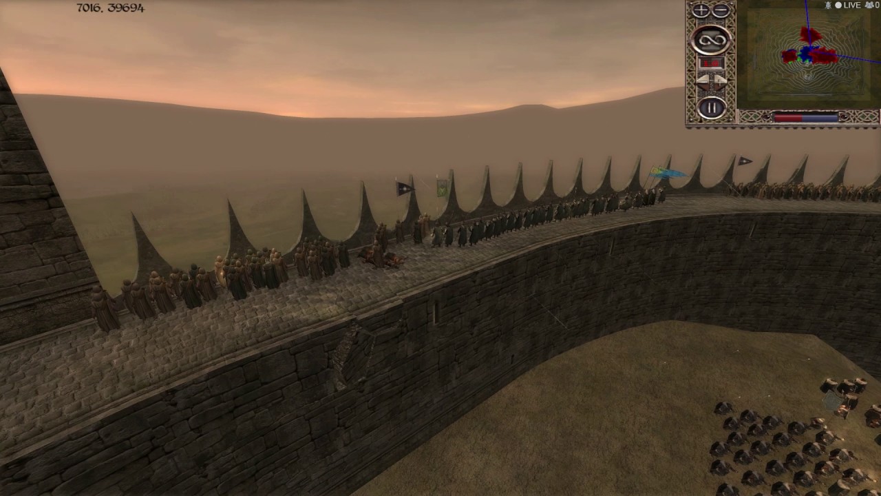 --DOL GULDUR SIEGE-- Aggressive Good vs Evil Citadel Defense