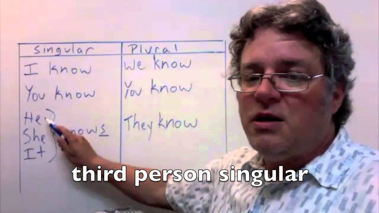 singular verbs