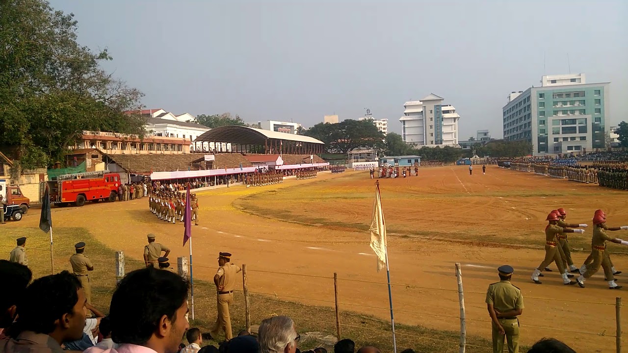 Women forest officers rd parade at central stadium tvm 2018
