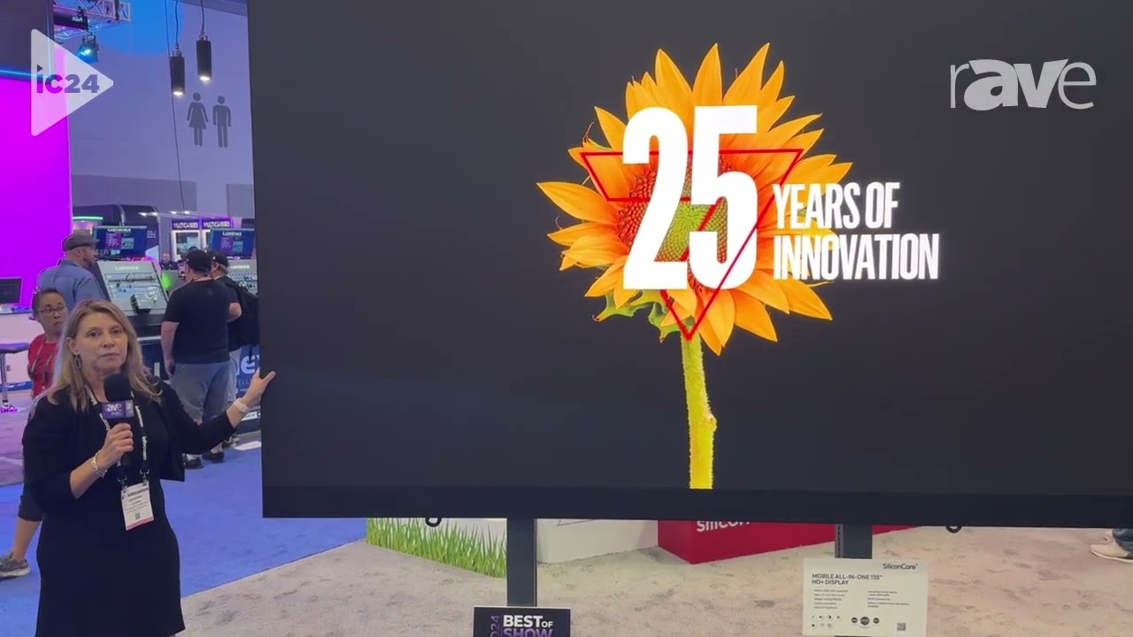 InfoComm 2024: SiliconCore Reveals Mobile, Foldable All-in-One 135