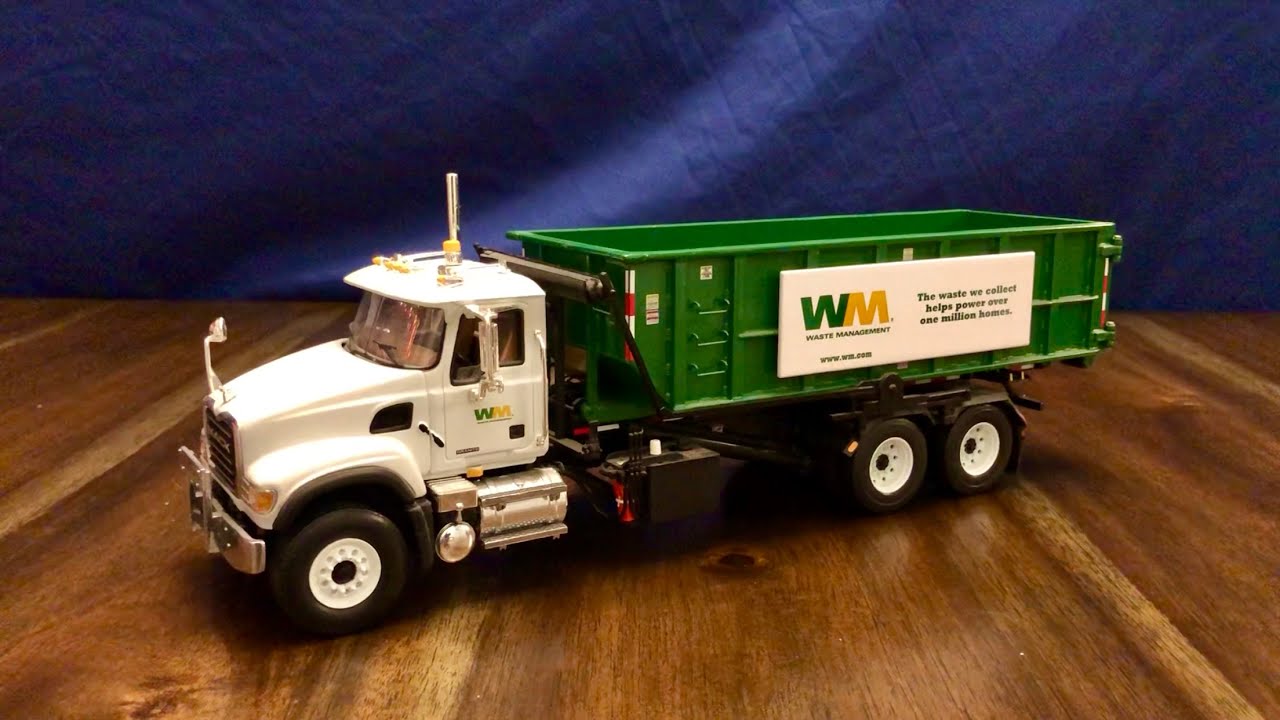 First Gear Waste Management Roll Off Refuse Truck