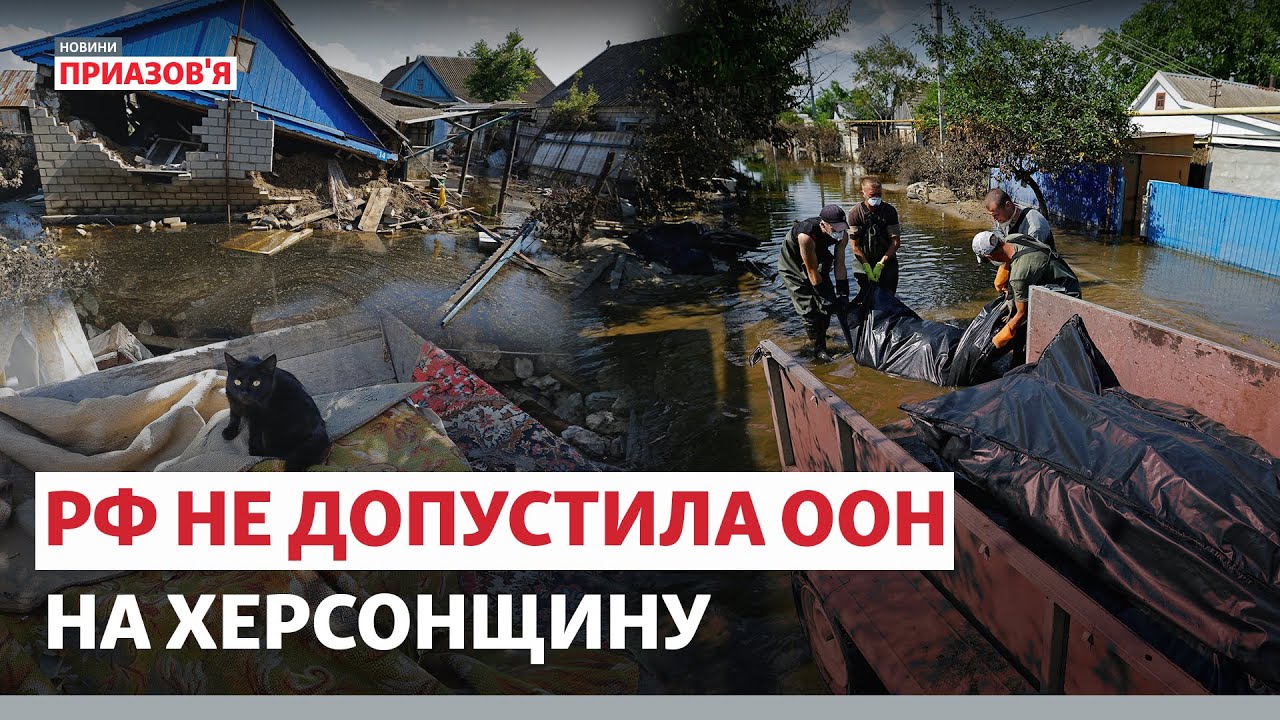 «Начали собирать тела». Алешки и Голая Пристань после затопления | Новости Приазовья