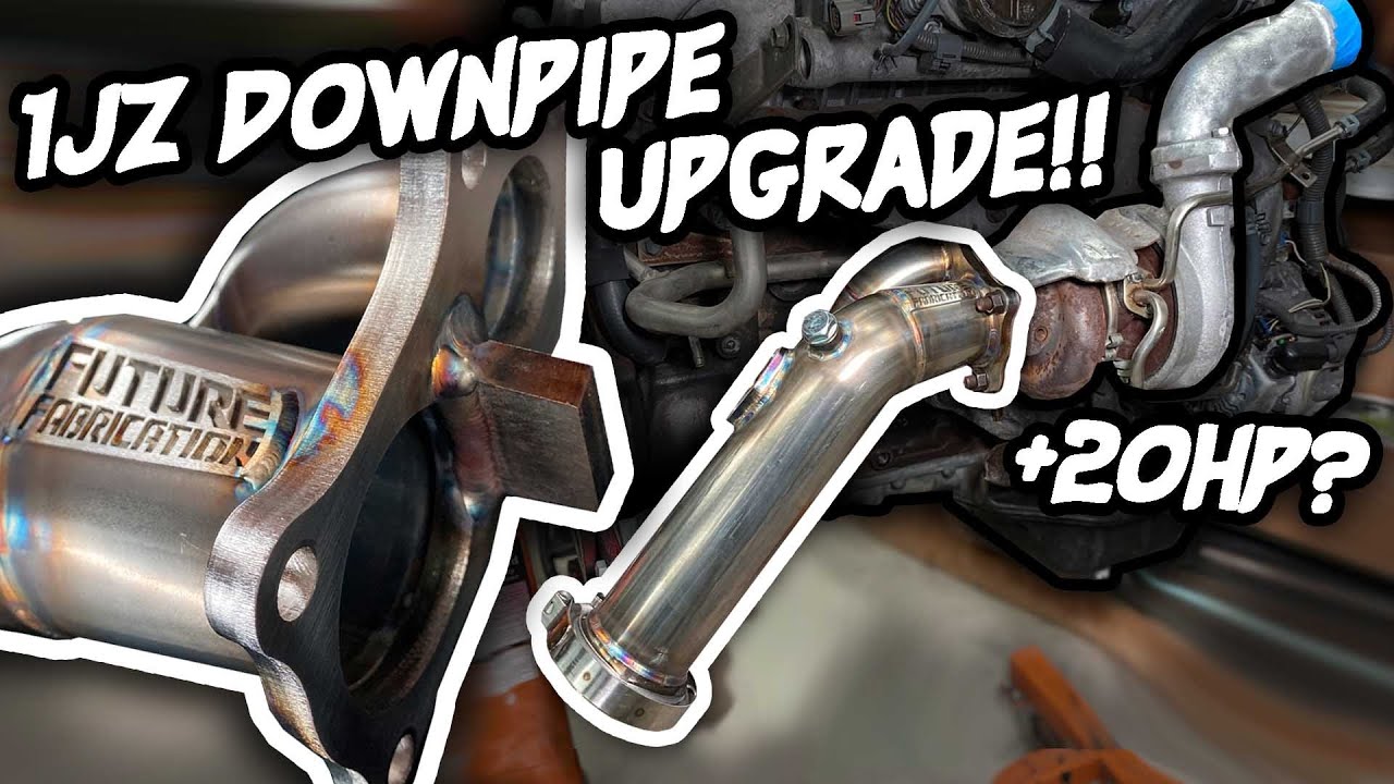FUTURE FAB DOWNPIPE - 1JZ S13 BUILD EP. 2