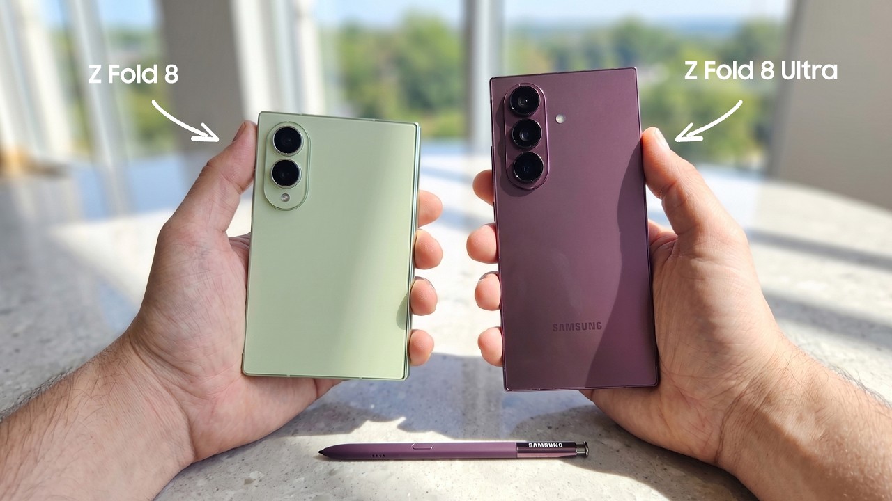 Samsung Galaxy Z Fold 8 Ultra, Fold 8 & Flip 8 - REAL LOOK!