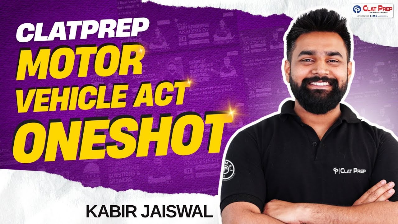 Motor Vehicles Act Explained | Key Provisions, 2019 Amendments & Case Laws