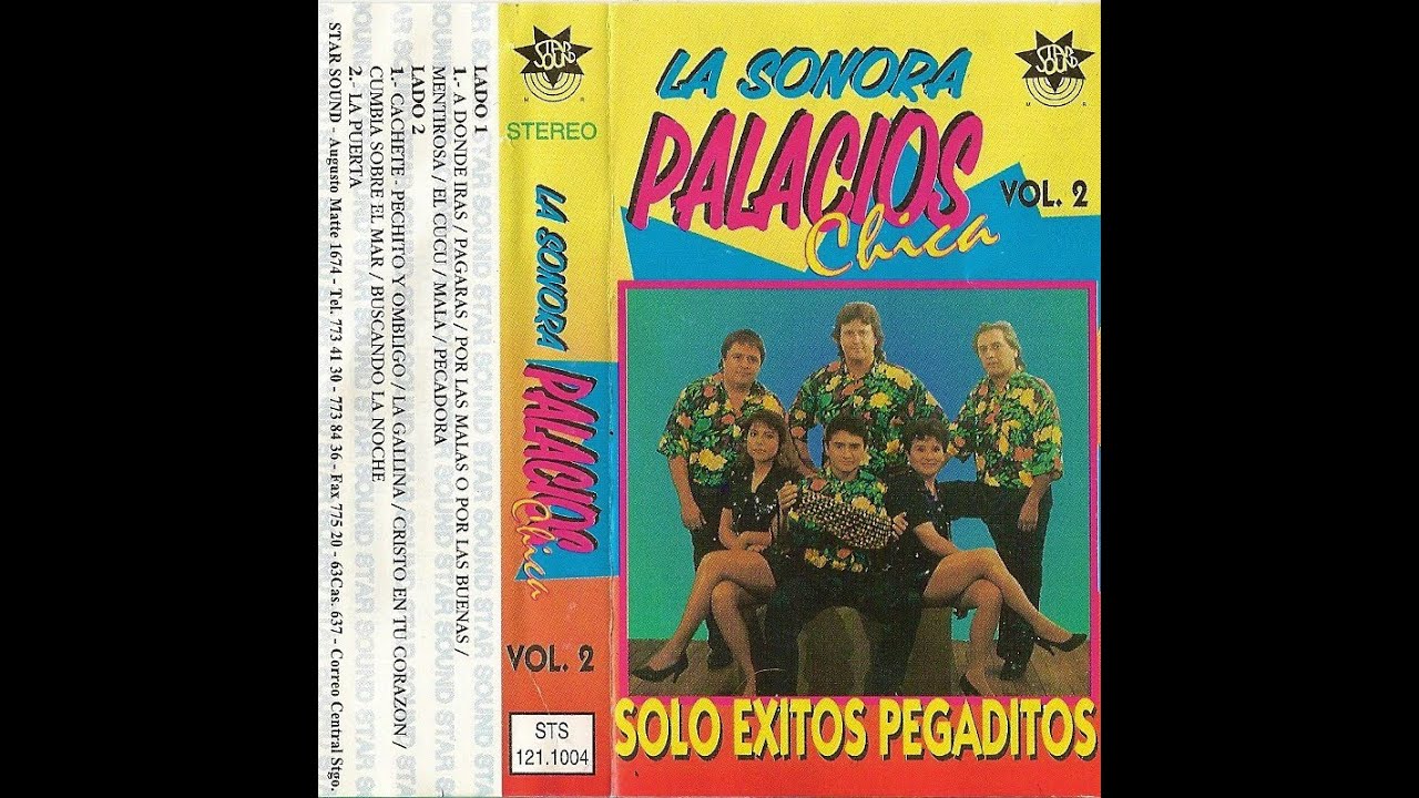 La Sonora Palacios Chica - Solo Exitos Pegaditos - Vol 2