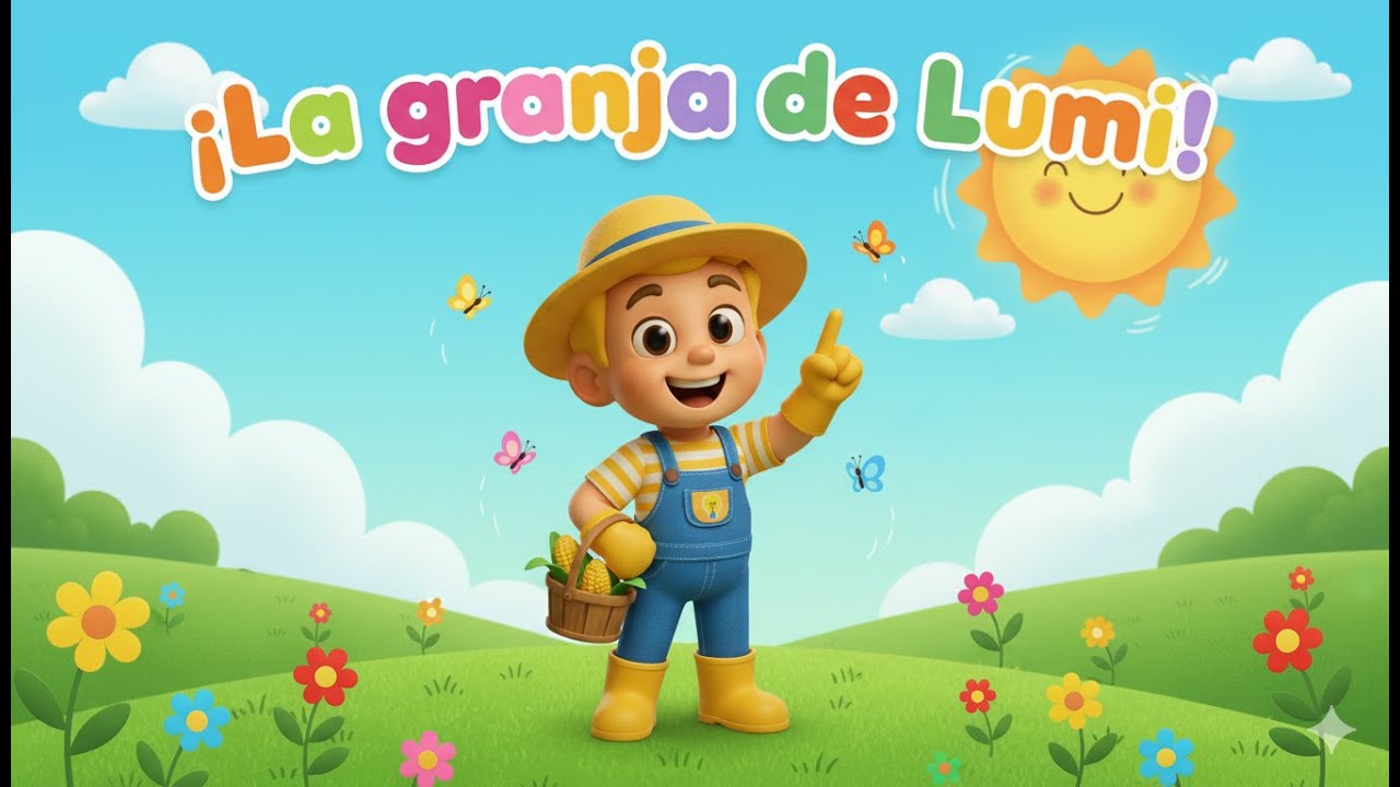 La Granja de Lumi 🐮🐔 | Canción Infantil de los Animales de la Granja