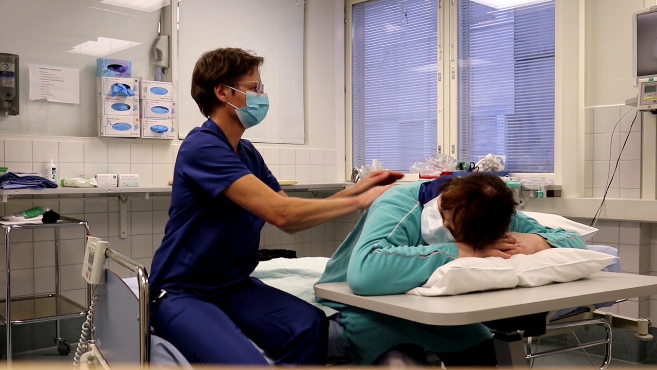 Hengitystä tukeva asentohoito, OYS