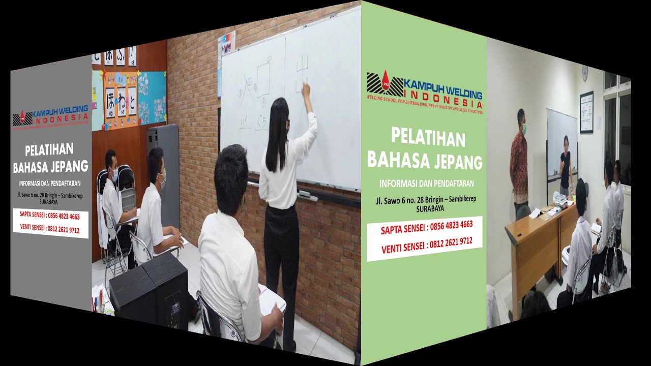 PELATIHAN! WA : 0856 4823 4663 les bahasa jepang di surabaya