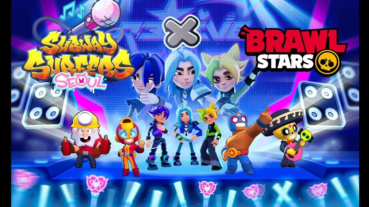 Brawl Stars Characters in Subway Surfers Seoul 2025 [GAMEPLAY]