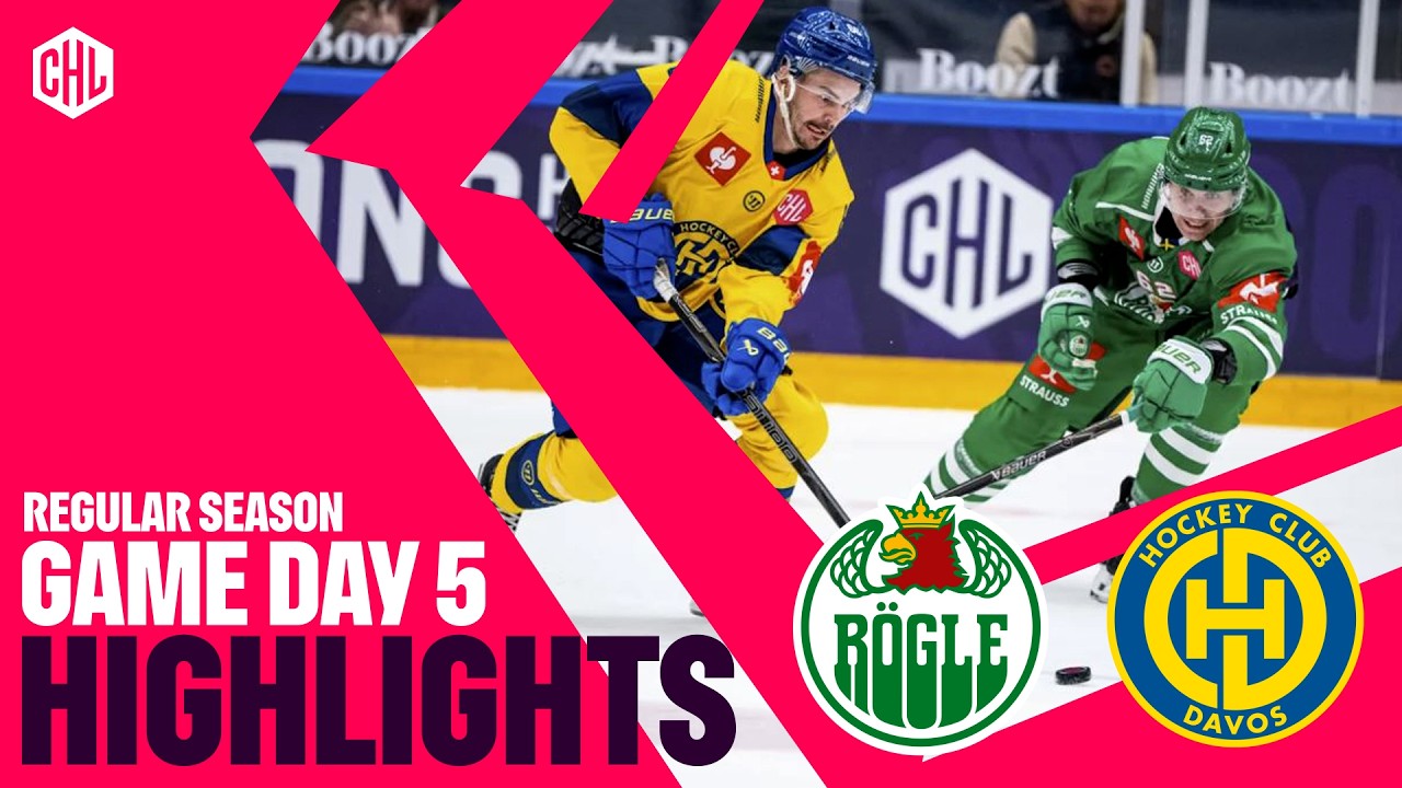 Highlights | R&ouml;gle &Auml;ngelholm vs HC Davos