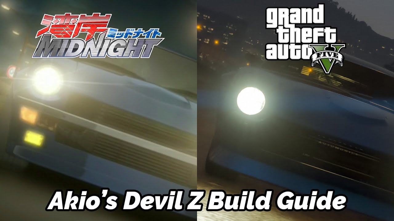 Wangan Midnight GTA Build Guide | Akio's Devil Z [Karin 190z]