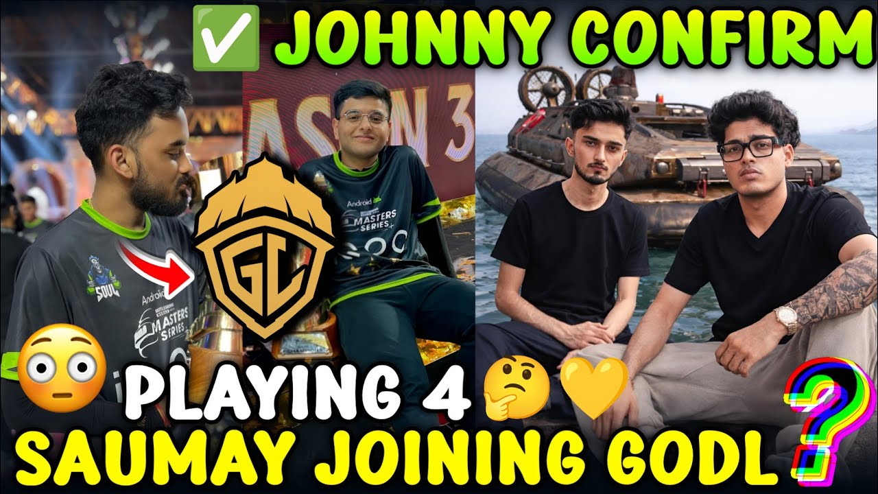JONATHAN NEW LINE UP CONFIRM ✅ GODL SAUMAY? 💛 GODL MAIN PLAYING 4 🤔 JONATHAN AURA 🖤📈 | GODL 